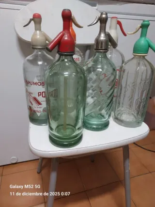 Lote 6 Sifones Antiguos