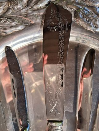 Set Coltelli da Dessert/Burro Solingen Argento 800