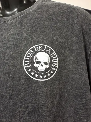 Camiseta Natos y Waor 13 Talla L Gris - Nueva