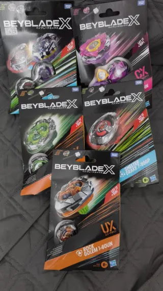 Beyblade X - Pack 5 Beyblades