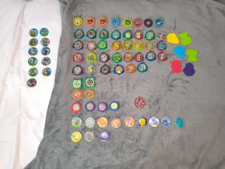 Lote 70 Tazos Pokémon