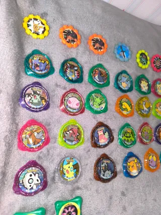Lote 70 Tazos Pokémon