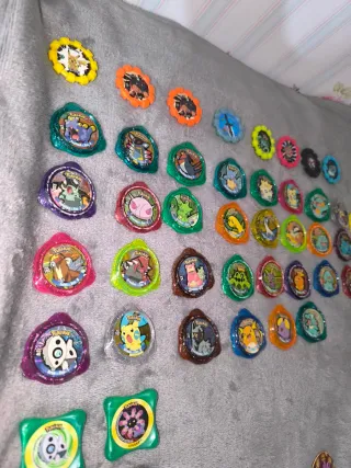 Lote 70 Tazos Pokémon