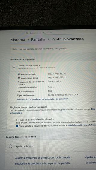 Monitor Portátil Spasmidis 18.5 1080P 120Hz