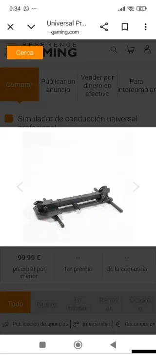 Simulatore di Guida PRO-DRIVING Universale