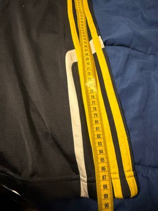 Pantalón Adidas Negro y Amarillo Mujer