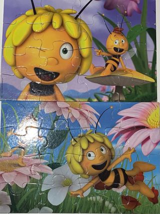 Lote 3 Puzzles: Peppa Pig, Maya y Winnie Pooh