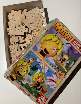 Lote 3 Puzzles: Peppa Pig, Maya y Winnie Pooh