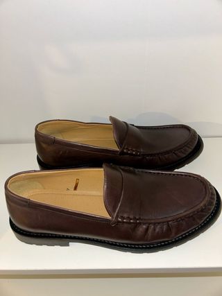 Mocasines Mango Marrones