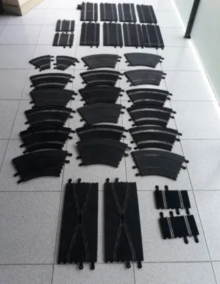 Scalextric con 2 mandos y transformador