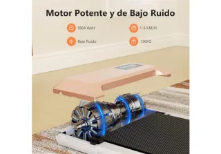 Cinta de correr plegable