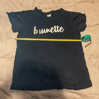 Camiseta Negra Brunette