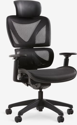 Silla de oficina JYSK VARPELEV negro