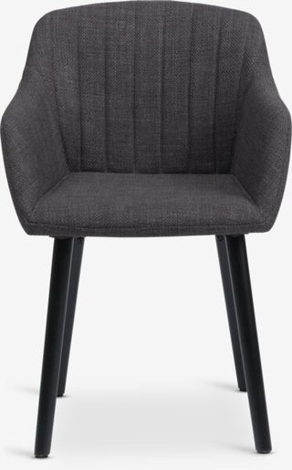 Pack 2 Sillas Comedor ADSLEV Gris Antracita (JYSK)