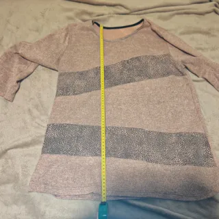 Camiseta manga larga estampada