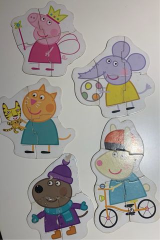 Puzzles Peppa Pig / Bokalak Adiña 2-3