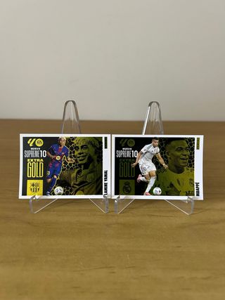 2 NUEVOS EXTRA GOLD 10 SUPREME LIGA ESTE 2025-26