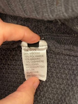 Vestido punto lana Massimo Dutti Talla S