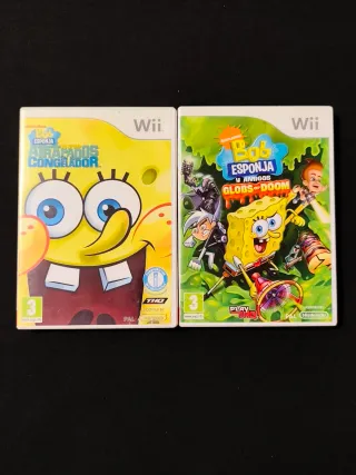 Lote Bob Esponja. Wii.