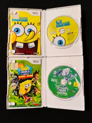 Lote Bob Esponja. Wii.