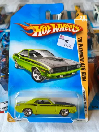 Hot Wheels - '70 Plymouth AAR Cuda - '09 New Model