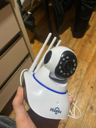 Cámara Hiseeu 360 Full HD 1080p Rotativa