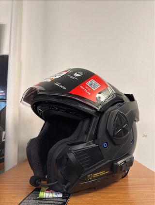 Casco Talla XL LS2 Advant X con Intercom Cardo 4x