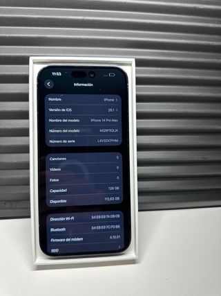 iPhone 14 Pro Max Nero/Grigio 97 batteria