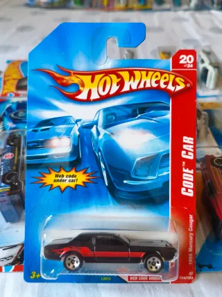 Hot Wheels - 1968 Mercury Cougar - Code Car 2001