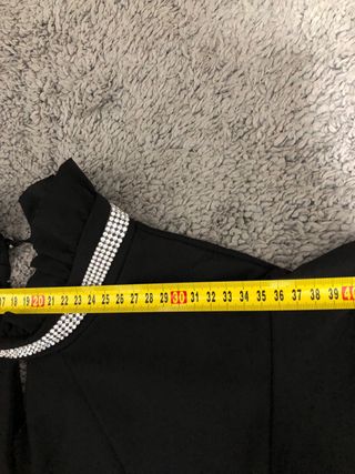 Vestito donna nero elegante taglia L