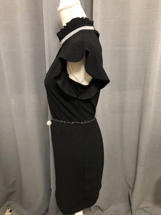 Vestito donna nero elegante taglia L
