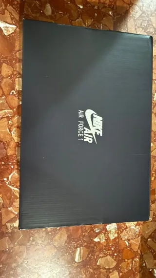 Zapatillas Nike Air Force 1 Negras/Azules