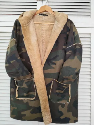 Cazadora militar forrada