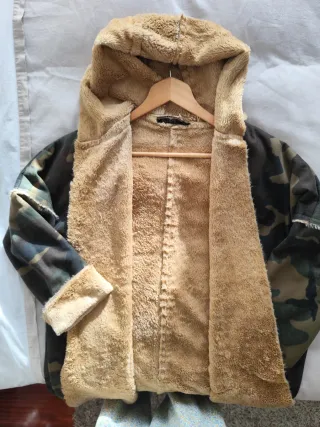 Cazadora militar forrada