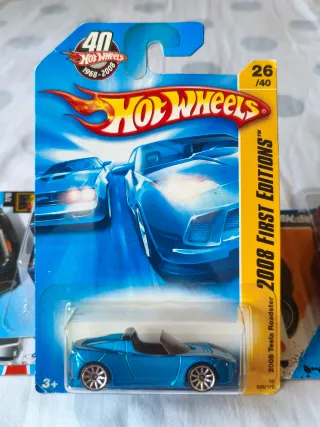 Hot Wheels - 2008 Tesla Roadster - 2008 First Ed.