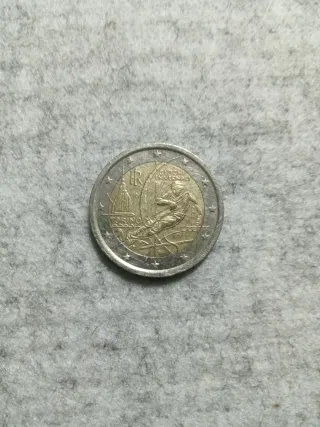 Moneda 2 Euros Italia Torino 2006