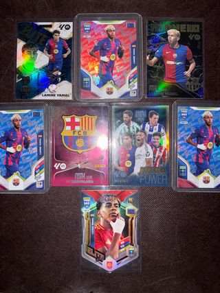 Lote 8 Cartas Lamine Yamal