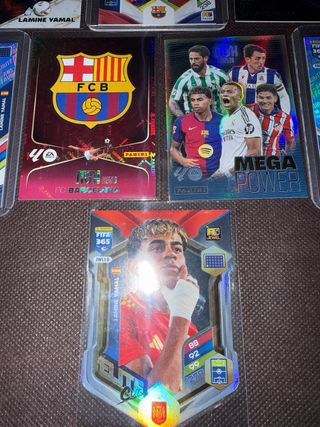 Lote 8 Cartas Lamine Yamal