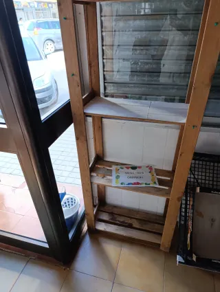 Estantería Frutería Metal y Madera