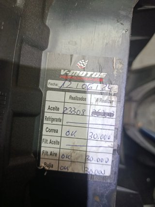 Moto 125 Sym Symphony SR 125 año 2013