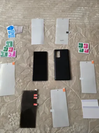 Samsung Galaxy Note 20 5G + Custodia e Protezioni.