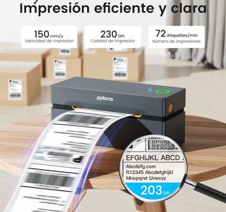 Impresora Térmica Etiquetas Polono Bluetooth PL805