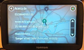 TomTom VIA 52 GPS ( Completo de Europa 2025 )