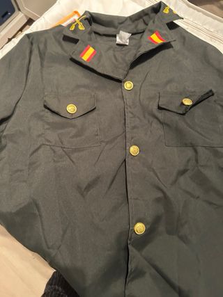 Disfraz guardia civil