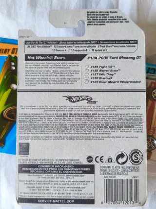 Hot Wheels - 2005 Ford Mustang GT - HW Stars