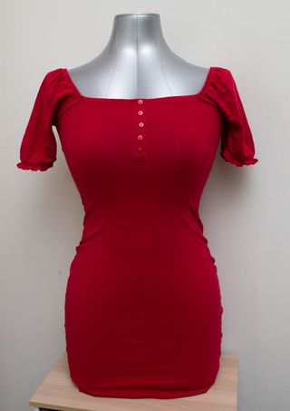 Red summer dress / Vestito estivo rosso donna