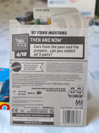 Hot Wheels - '07 Ford Mustang Falken Then and Now