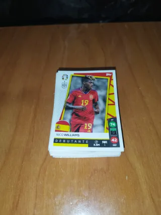 LOTE 50 CROMOS LIDL EURO 2024 GERMANY TOPPS MATCH
