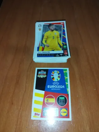 LOTE 50 CROMOS LIDL EURO 2024 GERMANY TOPPS MATCH