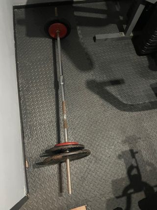 Barra palestra 28mm con dischi